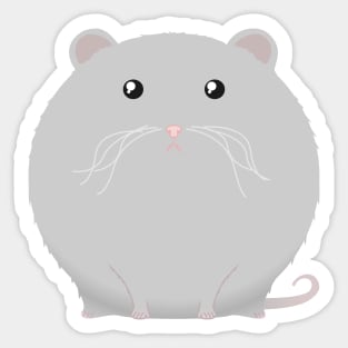 Sfurical round mouse-like rodent Sticker